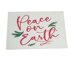 NWT Peace on Earth Hanging sign